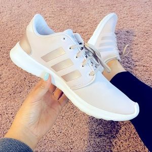 Like NEW Rose Gold Adidas Sneakers